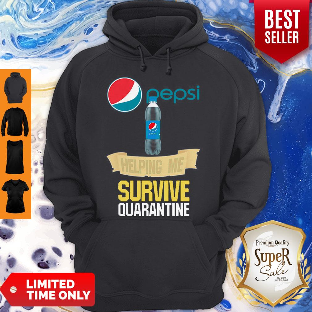 Pepsi Helping Me Survive Quarantine Coronavirus Shirt - Image 3