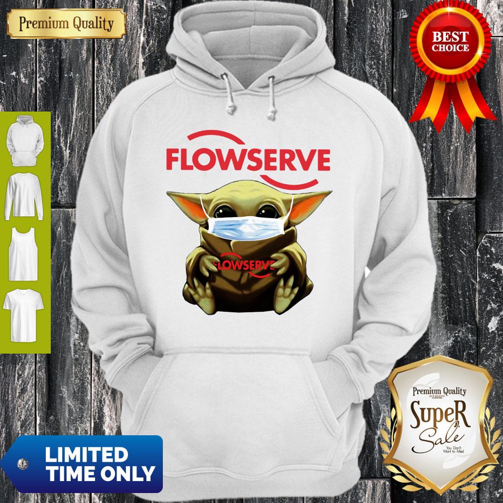 Top Baby Yoda Mask Flowserve I Can’t Stay At Home Coronavirus Shirt - Image 3