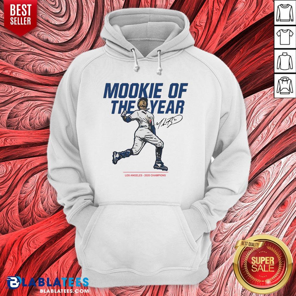 Good Mookie Of The Year Los Angeles Dodgers 2020 Champions Signature Shirt - Image 5