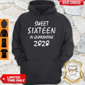 Alternative view of Official Sweet Sixteen In Quarantine 2020 Mask Shirt