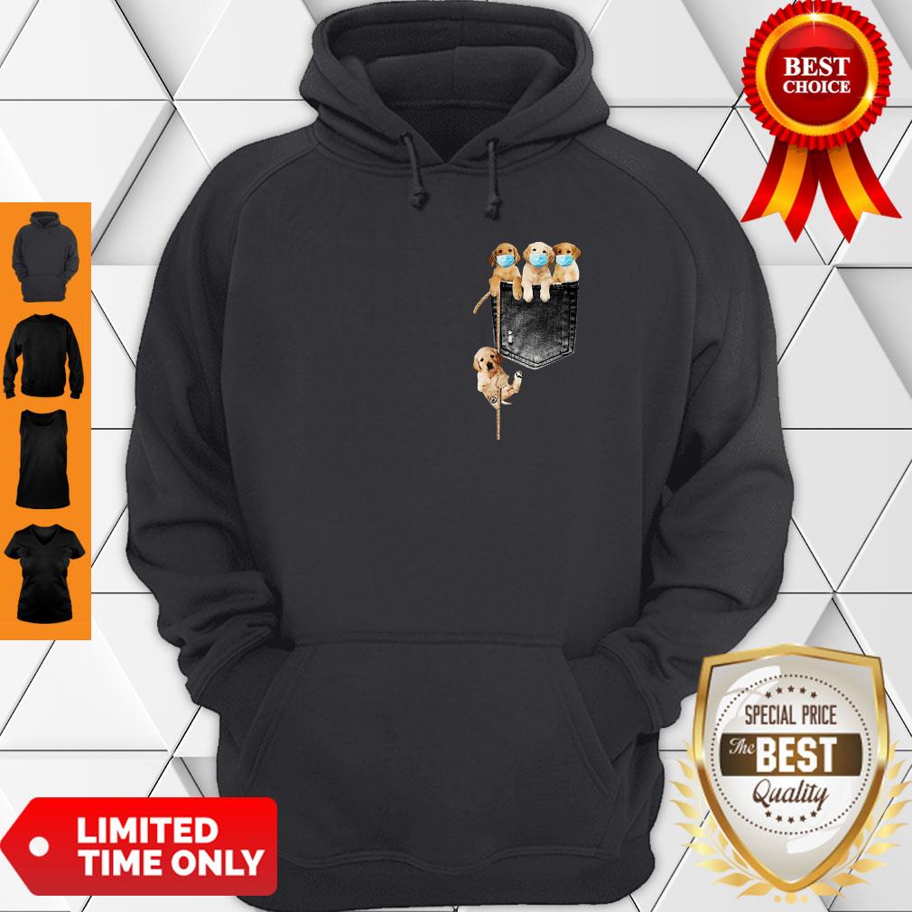 Good Golden Retrievers Mask In Pocket Shirt - Image 3