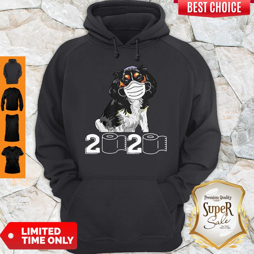 Pretty Cavalier King Mask 2020 Toilet Paper Shirt - Image 5