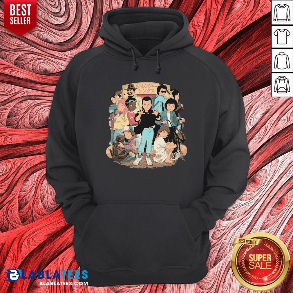 Official Stranger Things And Studio Ghibli Shirt - Image 5