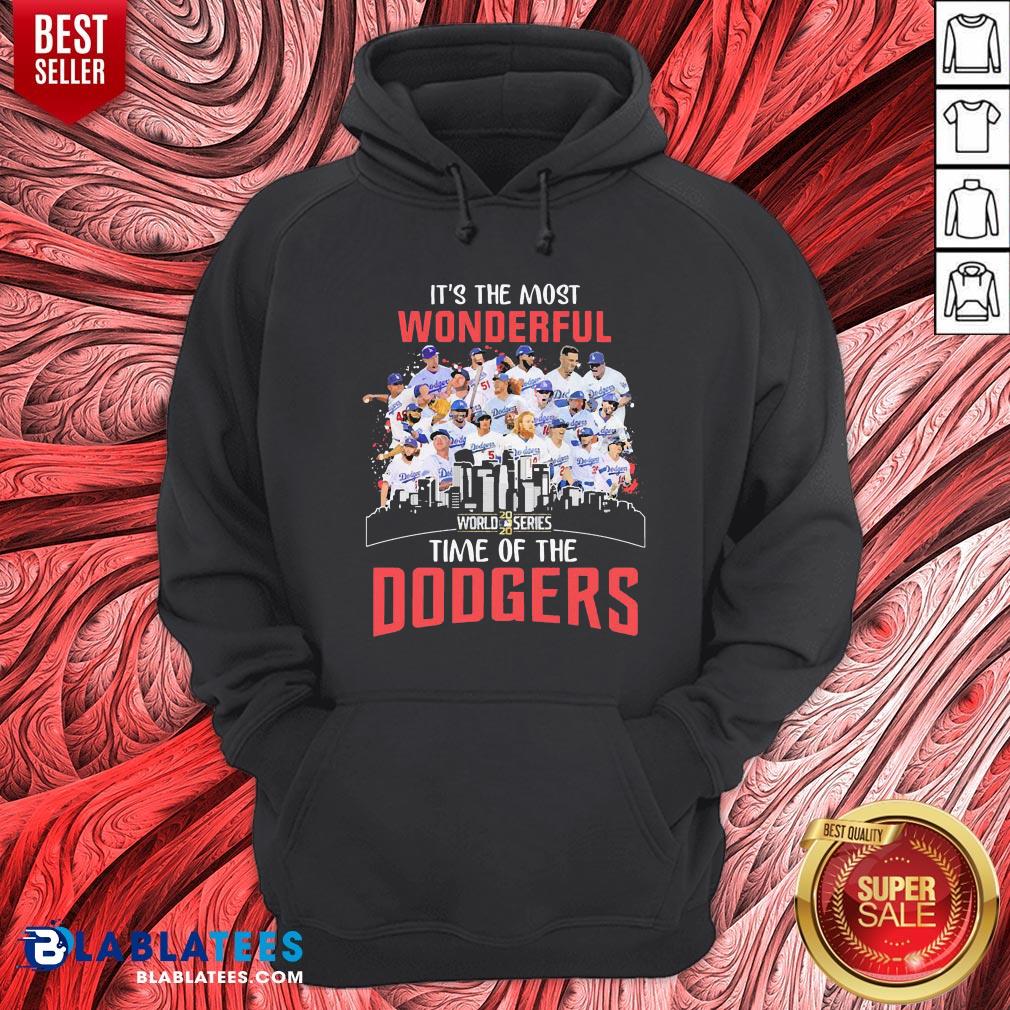 Top It’s The Most Wonderful World 2020 Series Time Of The Dodgers Shirt - Image 5