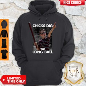 Alternative view of Official Chicks Dig The Long Ball Sandlot Shirt