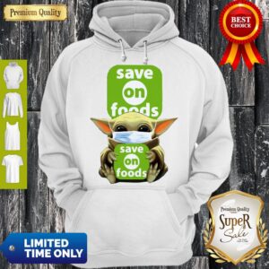 Alternative view of Star Wars Baby Yoda Hug Save On Foods Covid-19 Shirt