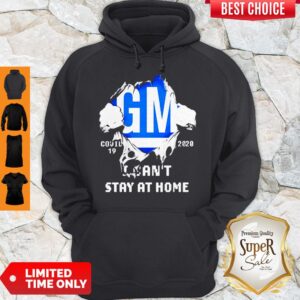 Alternative view of Blood Inside Me General Motors Covid-19 2020 I Can’t Stay At Home Shirt