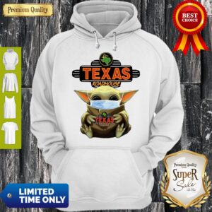 Alternative view of Star Wars Baby Yoda Hug Texas Roadhouse Covid-19 Shirt