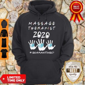 Alternative view of Official Massage Therapist 2020 Quarantined Shirt