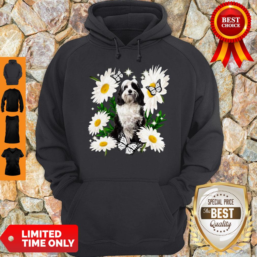 Official Tibetan Terrier Daisy Flower Classic Shirt - Image 2