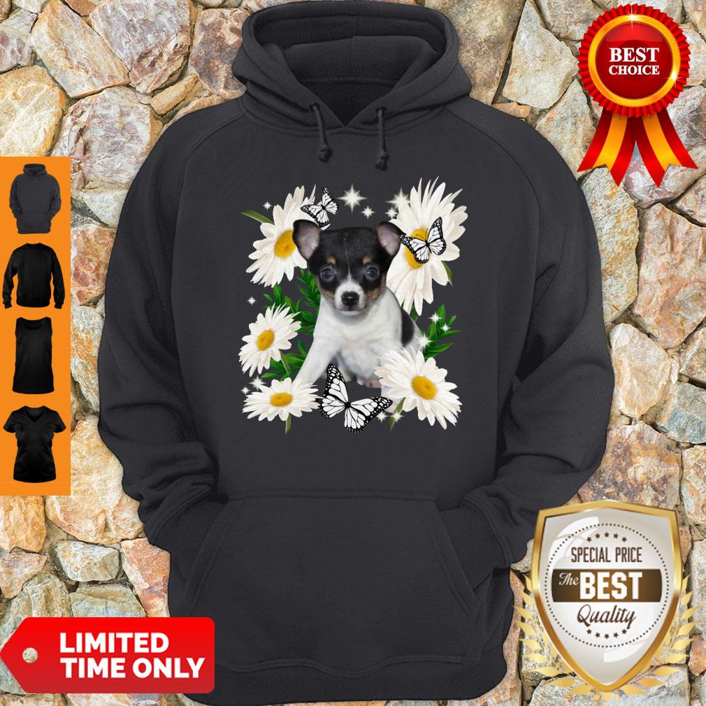 Official Toy Fox Terrier Daisy Flower Classic Shirt - Image 2