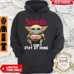 Alternative view of Official Baby Yoda Smith’s I Can’t Stay At Home Shirt