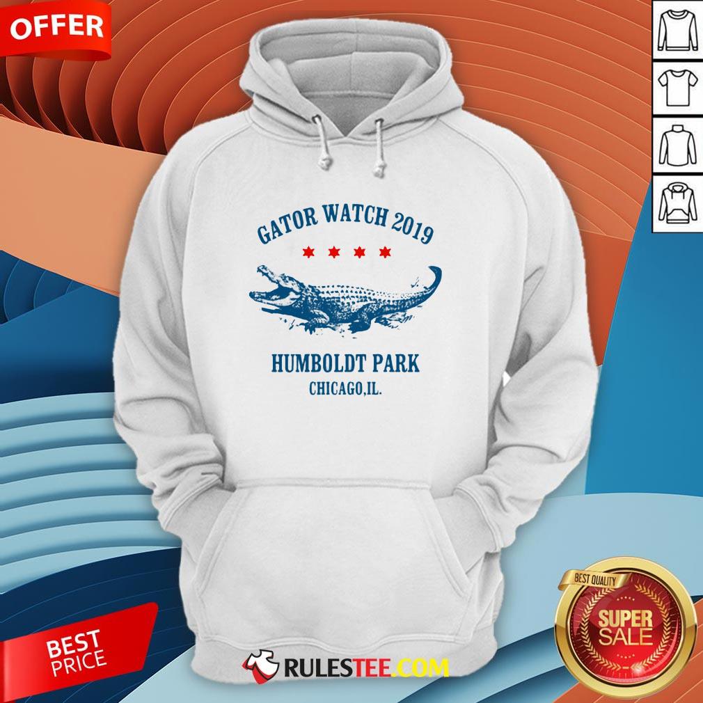 Gator Watch 2019 Humboldt Park Chicago Crocodile Shirt - Image 4