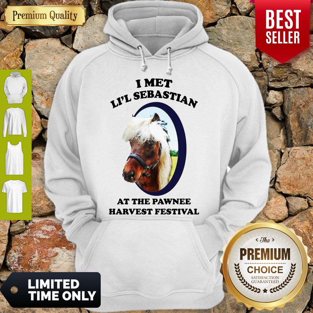 Funny I Met Li’l Sebastian At The Pawnee Harvest Festival Shirt - Image 2
