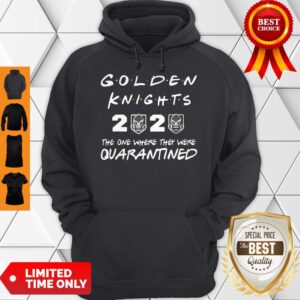 Alternative view of Golden Knights 2020 The One Where They Were Quarantined Covid-19 Shirt