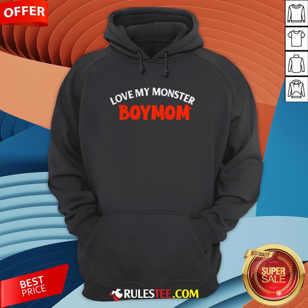 Good Love My Monster Boymom Halloween Shirt - Image 4