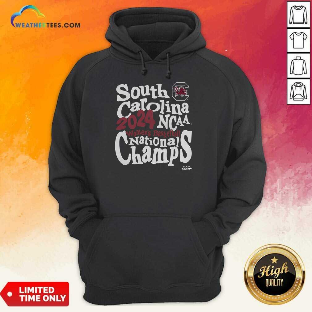 Playa Society 2024 South Carolina NCAA Women's Basketball National Champs T-shirt - Image 5