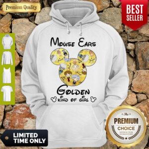 Alternative view of Pretty Mouse Ears Golden Kind Of Girl Shirt