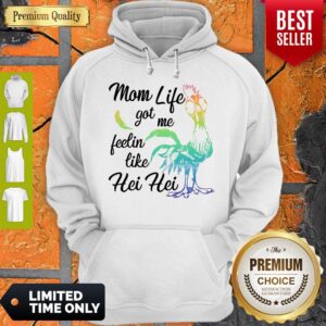 Alternative view of Funny Moana Chicken Mom Life Got Me Feelin Like Hei Hei Shirt