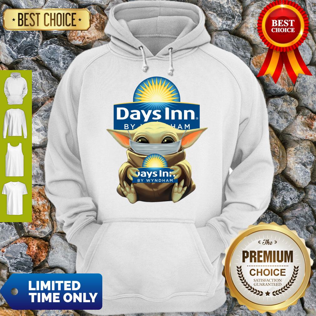 Pretty Baby Yoda Mask Hug Days Inn By Wyndham Shirt - Image 3
