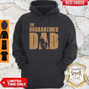 Alternative view of Premium Dad And Son Mask The Quarantined Dad Shirt