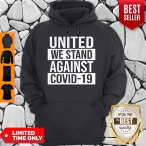 Alternative view of Top United We Stand Against COVID-19 Shirt