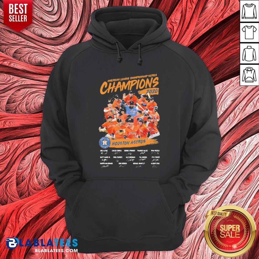 Hot American League Championship Series Champions Houston Astros Signatures Shirt - Image 5
