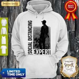 Alternative view of Official Social Distancing Expert Bow-Life Shirt