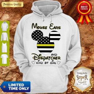 Alternative view of Nice Mickey Mouse Ears And Dispatcher Kind Of Girl Shirt
