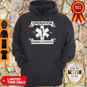 Alternative view of Official EMT Operation Enduring Cluster Fuck Shirt