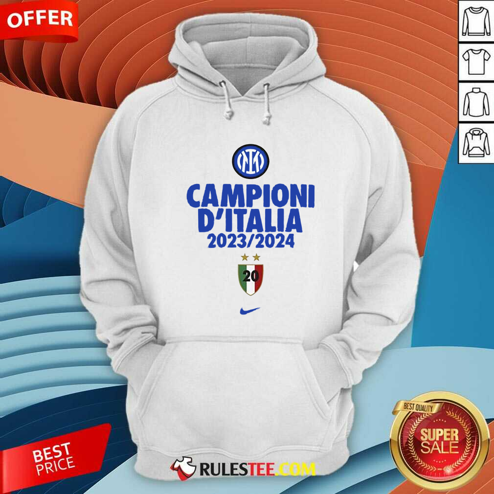 Inter Milan Campioni DItalia 2023 2024 T-Shirt - Image 2