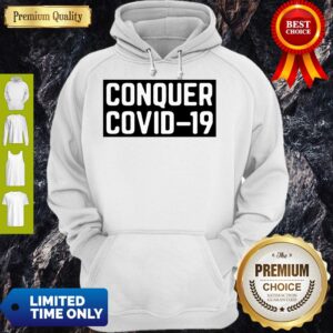 Alternative view of Original Conquer COVID-19 2020 Quarantine Shirt