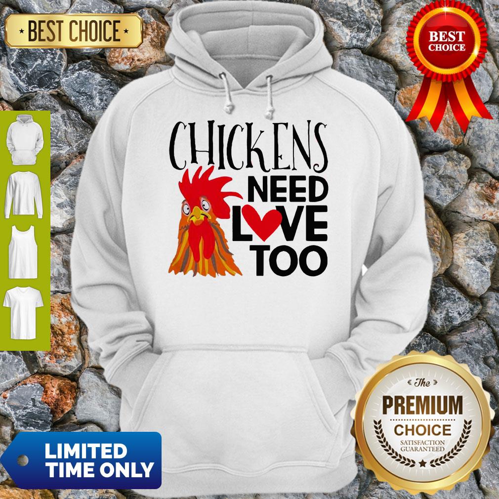 Official Chickens Need Love Too Shirt - Image 3