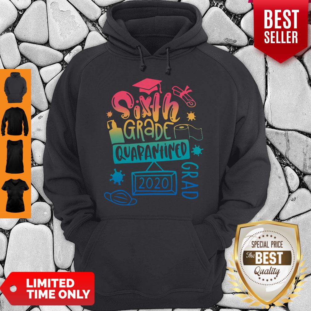 Official Sixth Grade Grad Quarantined 2020 Shirt - Image 5