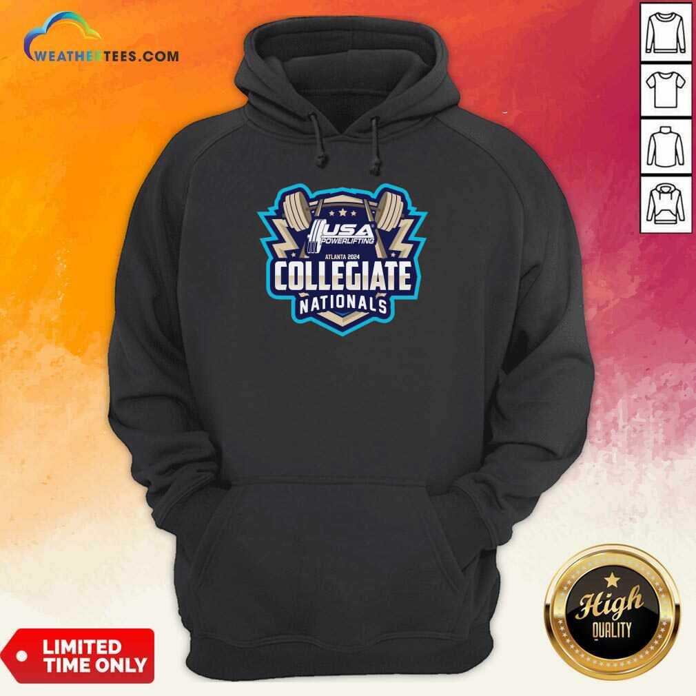 USA Powerlifting Atlanta 2024 Collegiate Nationals T-shirt - Image 5
