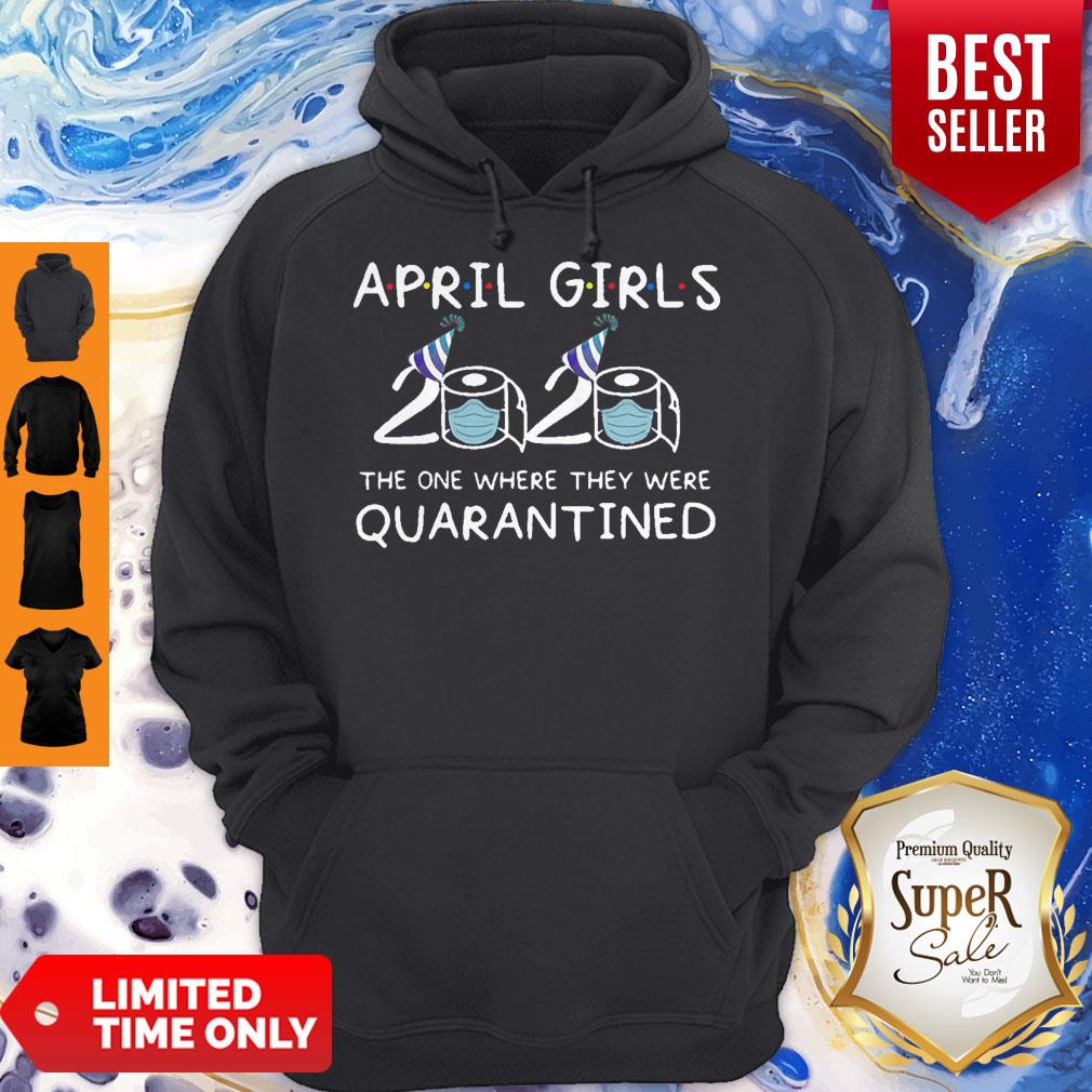 Official April Girls 2020 Mask Quarantined Coronavirus Shirt - Image 4