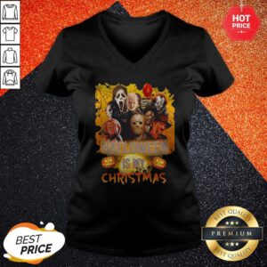 Alternative view of Horror Character Halloween Is My Christmas Shirt