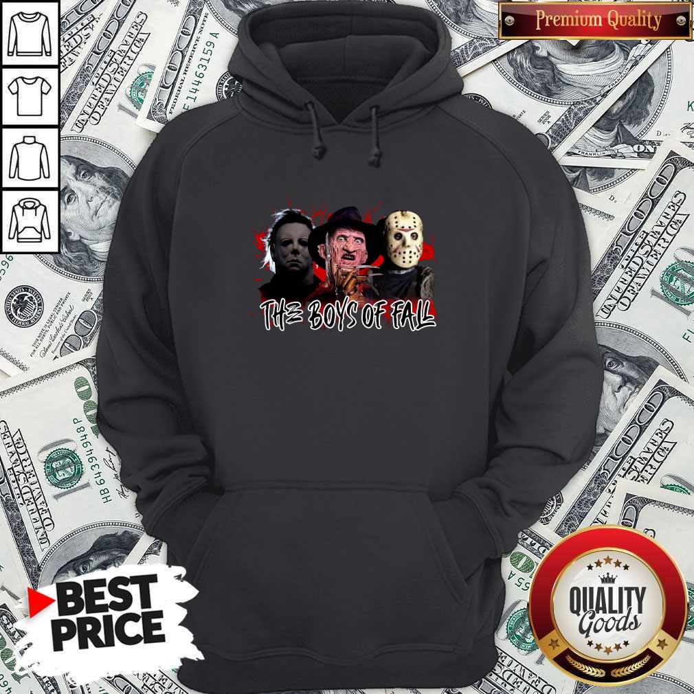 Horror Movie Character The Boys Of Fall Halloween Shirt - Image 4
