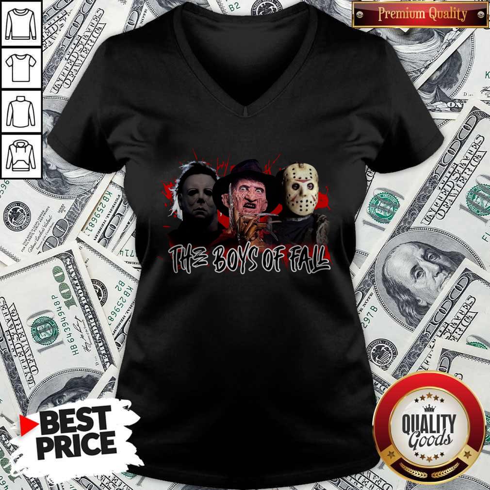 Horror Movie Character The Boys Of Fall Halloween Shirt - Image 5