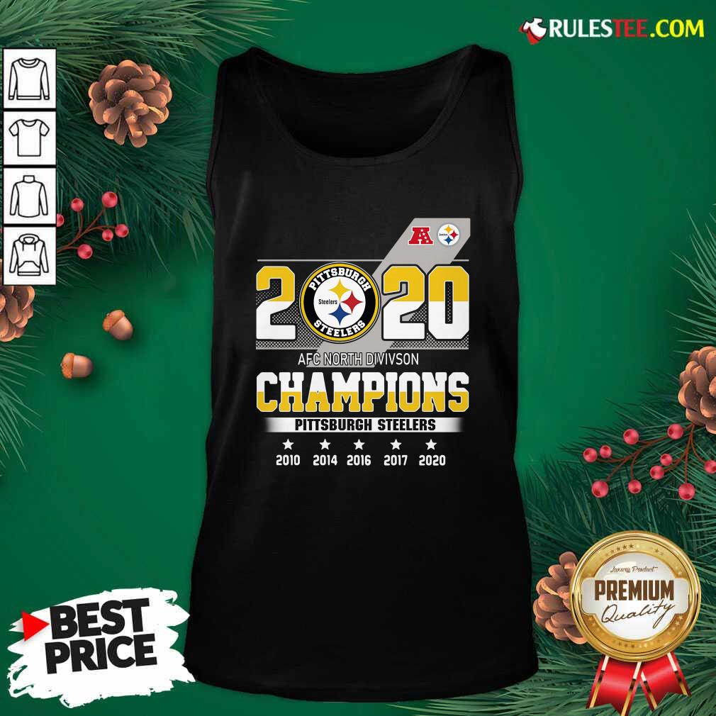 Hot 2020 AFC North Division Champions Pittsburgh Steelers Shirt - Image 4