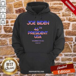 Alternative view of Hot 46Th President Joe Biden Inauguration Day Commemorative Washington Dc 01-20-21 Shirt