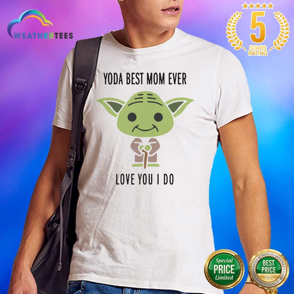 Hot 6 Baby Yoda Best Mom Shirt