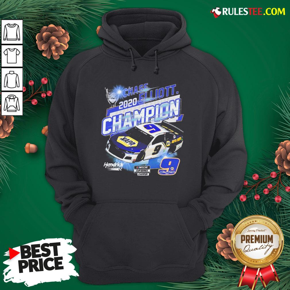 Hot 9 Chase Elliott 2020 Nascar Cup Series Champion Shirt - Image 3
