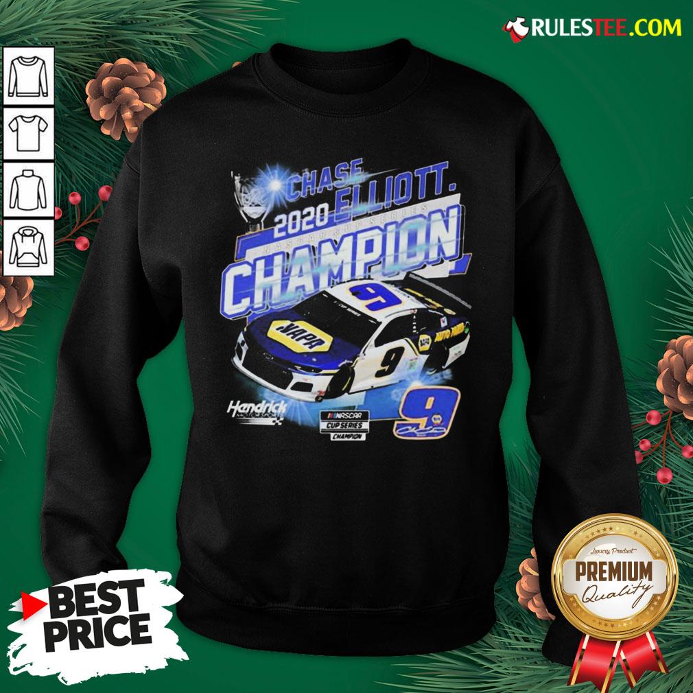 Hot 9 Chase Elliott 2020 Nascar Cup Series Champion Shirt - Image 2