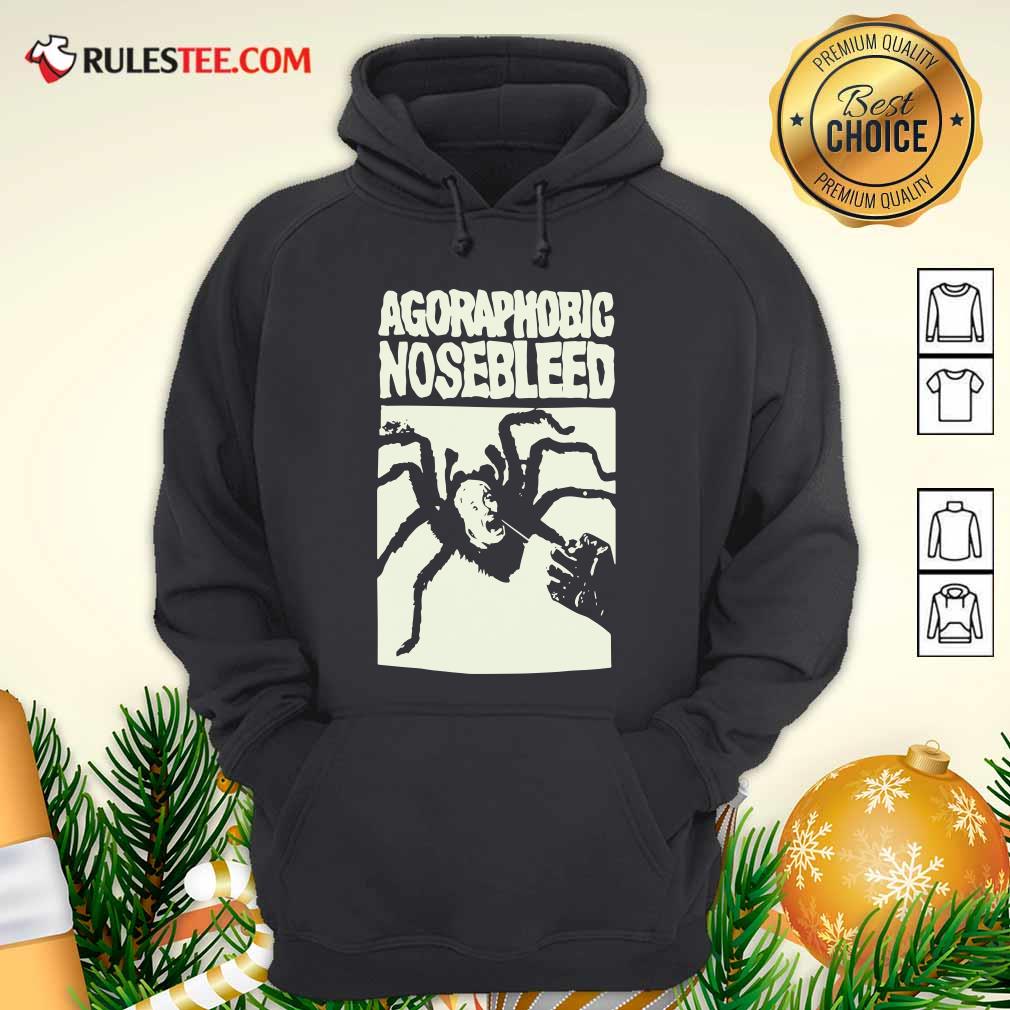 Hot Agoraphobic Nosebleed Spider Shirt - Image 3