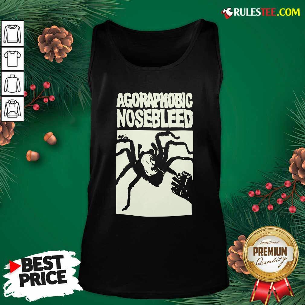 Hot Agoraphobic Nosebleed Spider Shirt - Image 5