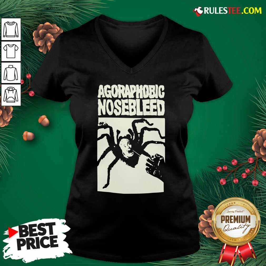 Hot Agoraphobic Nosebleed Spider Shirt - Image 4