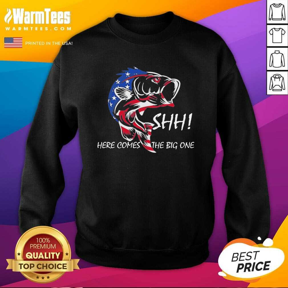Hot American Flag Fishing Novelty 3 Shirt - Image 3