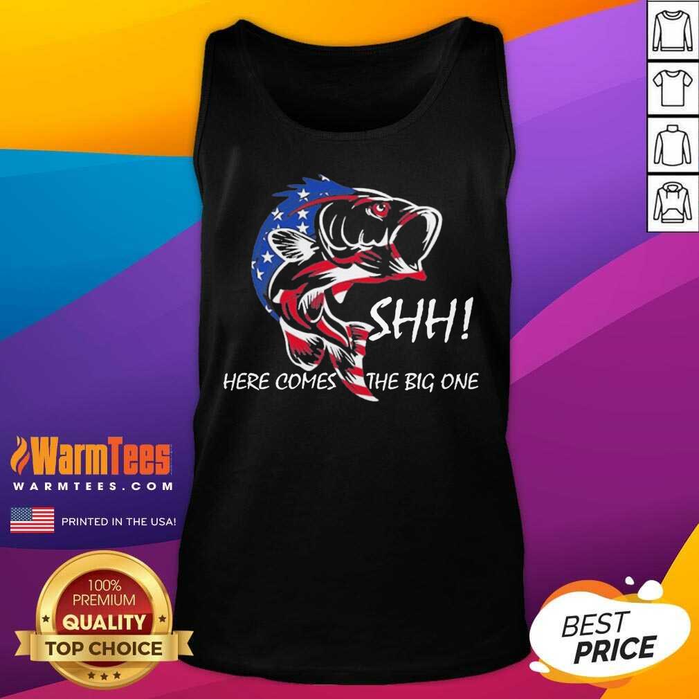 Hot American Flag Fishing Novelty 3 Shirt - Image 2