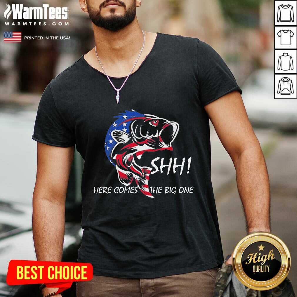 Hot American Flag Fishing Novelty 3 Shirt - Image 5